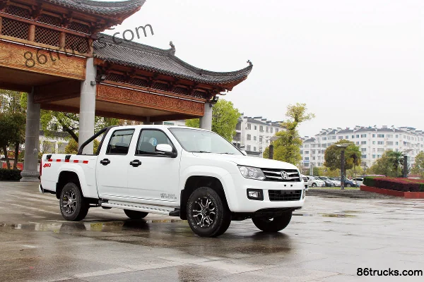 Qiling Auto T7 2019 édition super luxe 204 ch 2.0T essence PLUS 4 roues motrices empattement standard double cabine pick