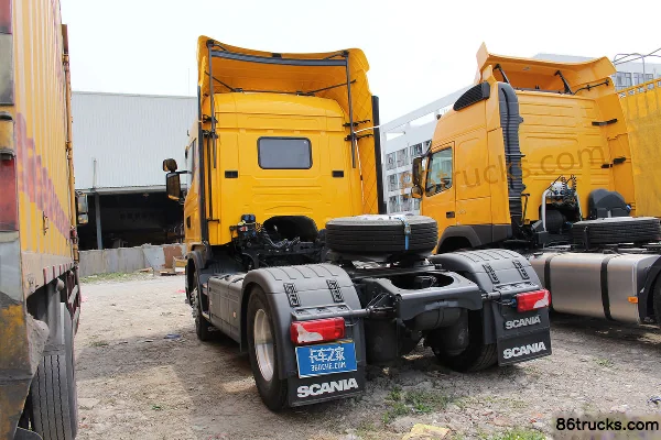 Scania G-Series heavy truck 400 hp 4X2(6 wheels) express tractor truck (model G400 Streamline) Exterior (3) | 86Trucks
