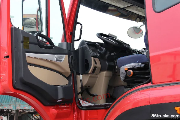 Sinotruk Howo Han J7B heavy truck 380 hp 6X4(10 wheels) dangerous goods tractor truck Cab (3) | 86Trucks
