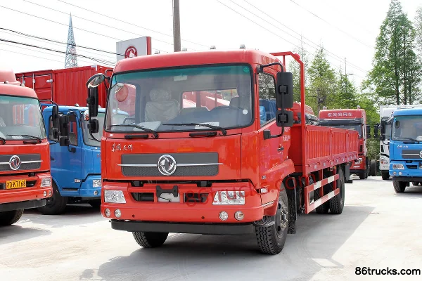 Dongfeng Commercial Vehicle Tianjin Medium Truck 180hp 4X2(6 wheels) 3800mm Wheelbase Cargo Truck Chassis Exterior (3) | 86Trucks