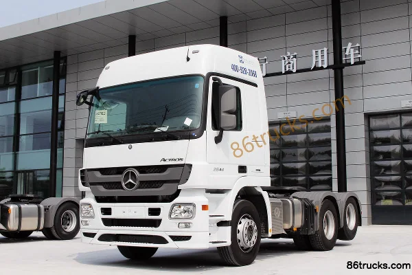 Mercedes-Benz Actros Heavy Truck 440 hp 6X2R Tractor Truck (Model 2644E5) Exterior (3) | 86Trucks
