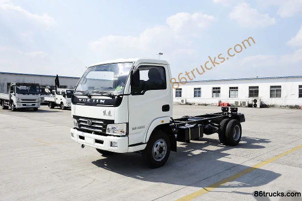 Yuejin Shuaihu H300-33 113ch 4X2(6 roues) 4.18m single-row flatbed light truck (Yangchai) Extérieur (3) | 86Trucks