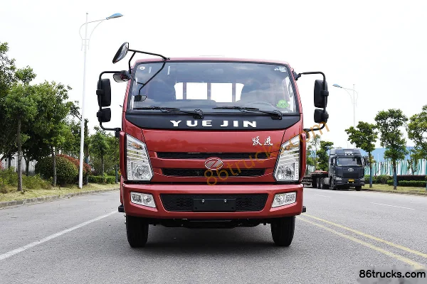 Yuejin Shangjun X500-33 125 hp 4X2(6 wheels) 4.24m Single-row Flatbed Light Truck Exterior (2) | 86Trucks