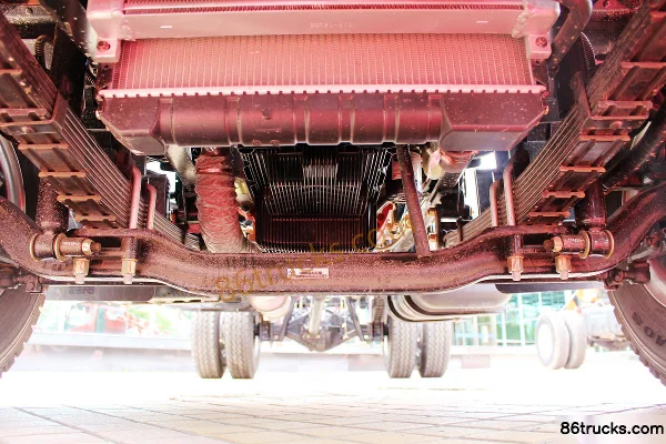 Foton Aoling CTX 156hp 4X2(6 wheels) 3800mm wheelbase single-row light truck chassis (1) | 86Trucks