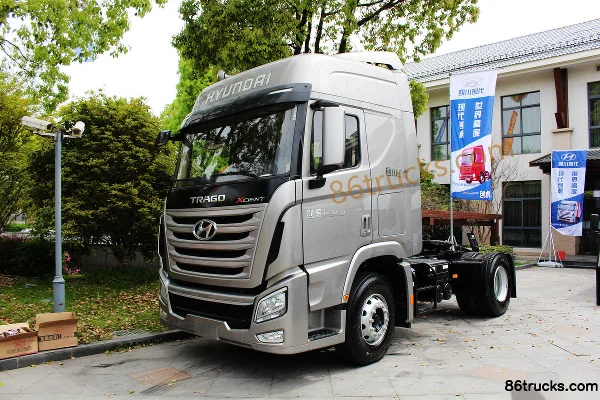 Sichuan Hyundai Chuanghu XCIENT P360 heavy truck lightweight 360hp 4X2(6 wheels) tractor truck Exterior (3) | 86Trucks