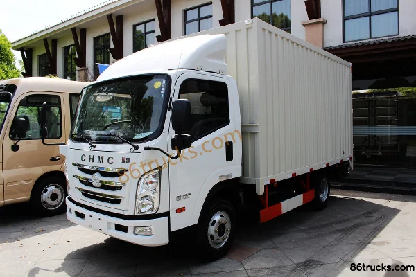 Sichuan Hyundai Ruive 115 ch 4X2(6 roues) camion léger fourgon 4,18 m Extérieur (3) | 86Trucks