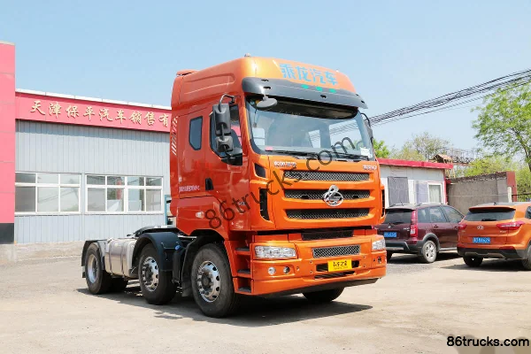 Dongfeng Liuqi Chenglong M7 Heavy Truck Wealth Creator 400hp 6X2(8 wheels) Tractor Truck Exterior