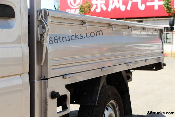 Dongfeng T3 (formerly Xiaobawang W) 87hp 4X2(6 wheels) 2.2m Double Row Flatbed Mini Truck Body (2) | 86Trucks