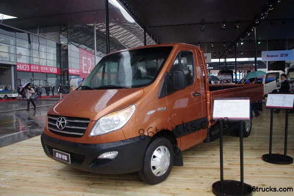 JAC Sunray série 6 120 ch 4X2(6 roues) camion porteur à ridelles 3,7 m cabine simple Extérieur (3) | 86Trucks