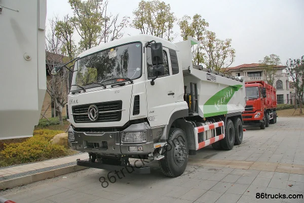 Dongfeng Commercial Vehicle Tianlong KC Heavy Truck 350 hp 6X4(10 wheels) 6m Dump Truck Exterior (3) | 86Trucks
