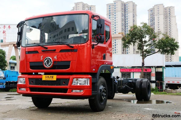 Dongfeng (Yuanchuangpu) Medium Truck 160 hp 4X2(6 wheels) 5700mm wheelbase cargo truck chassis (Yuchai) Exterior (3) | 86Trucks