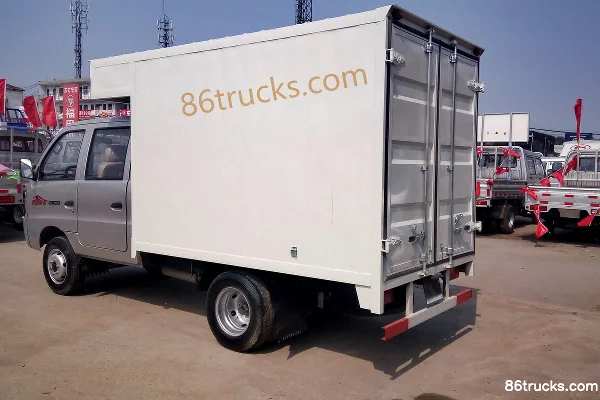 Beiqi Heibao 5036 Series 1.2L 85 hp 4X2(6 wheels) Gasoline 2.5m Double Row Van Mini Truck Exterior (3) | 86Trucks