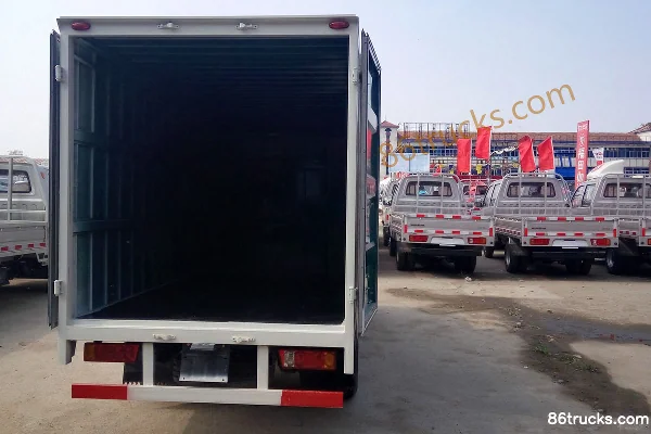Beiqi Heibao 5036 Series 1.2L 85 hp 4X2(6 wheels) Gasoline 2.5m Double Row Van Mini Truck Cab (2) | 86Trucks