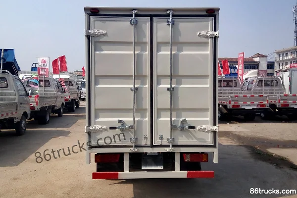 Beiqi Heibao 5036 Series 1.2L 85 hp 4X2(6 wheels) Gasoline 2.5m Double Row Van Mini Truck Cab (1) | 86Trucks