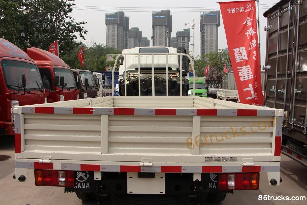 Kama Kaijie M3 113 hp 4X2(6 wheels) 4.2m single-row flatbed light truck Body (1) | 86Trucks