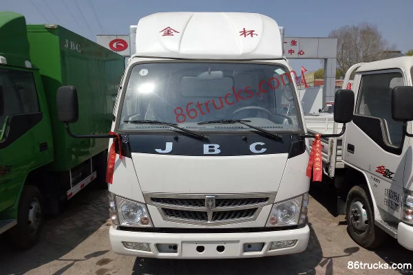 Jinbei Jinyu 70hp 4X2(6 wheels) 3.3m Single Row Cab Van Mini Truck Exterior