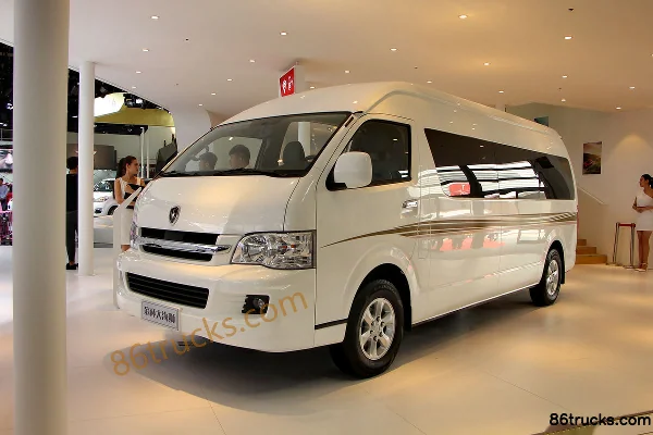 Jinbei Hiace L 2.7L 150 hp Flagship Type 18-Seat Enclosed Van Exterior (3) | 86Trucks