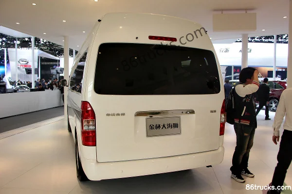 Jinbei Hiace L 2.7L 150 hp Flagship Type 18-Seat Enclosed Van Cargo Box (1) | 86Trucks