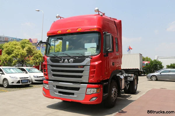 JAC Gallop K3W Heavy Truck Standard Load Edition 310 hp 4X2(6 wheels) Tractor Truck (High Roof) Exterior (3) | 86Trucks