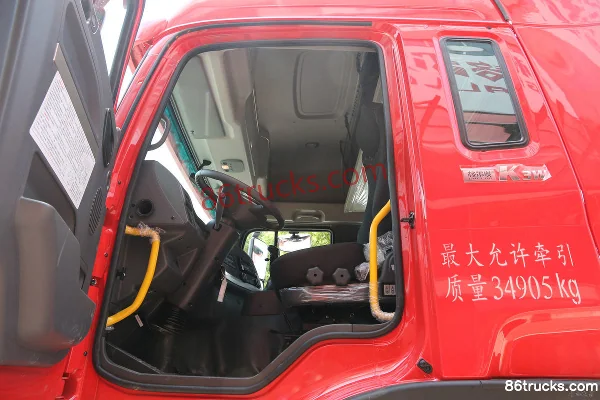 JAC Gallop K3W Heavy Truck Standard Load Edition 310 hp 4X2(6 wheels) Tractor Truck (High Roof) Cab (1) | 86Trucks
