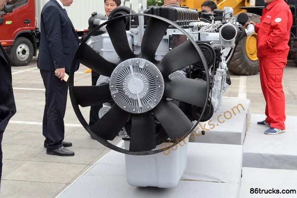 Weichai WP9H290E50 290 hp 8.8L China V Diesel Engine Exterior (3) | 86Trucks