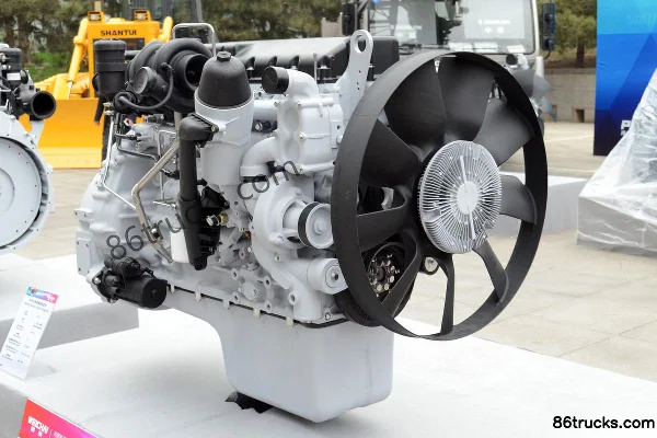 Weichai WP9H290E50 290 hp 8.8L China V Diesel Engine Exterior (2) | 86Trucks