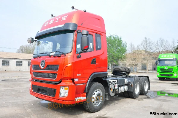 Changzheng Auto Tuji 360 hp 6X4(10 wheels) Tractor Truck Exterior (3) | 86Trucks