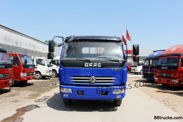 Dongfeng Duolika D7 150 ch 4X2(6 roues) camion léger à ridelles cabine demi-avancée 4,8 m Extérieur (2) | 86Trucks