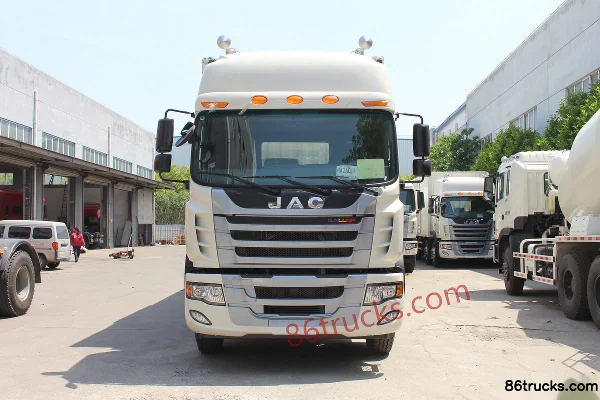 JAC Gallop K3X Heavy Truck 220 hp 6X2(8 wheels) 8.5m Van Cargo Truck Exterior (2) | 86Trucks