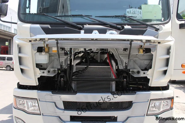 JAC Gallop K3X Heavy Truck 220 hp 6X2(8 wheels) 8.5m Van Cargo Truck Chassis (1) | 86Trucks