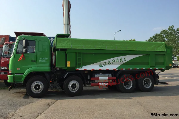 Hualing Star Heavy Truck 270hp 8X4(12 wheels) 6.8m Dump Truck Exterior (3) | 86Trucks