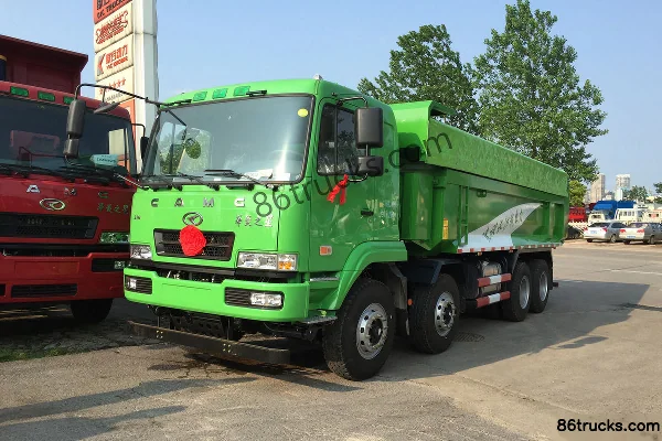 Hualing Star Heavy Truck 270hp 8X4(12 wheels) 6.8m Dump Truck Exterior (2) | 86Trucks