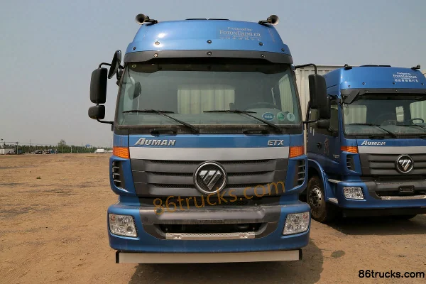 Foton Auman ETX 6 Series Heavy Truck 220 hp 6X2(8 wheels) 9.53m van cargo truck Exterior (2) | 86Trucks
