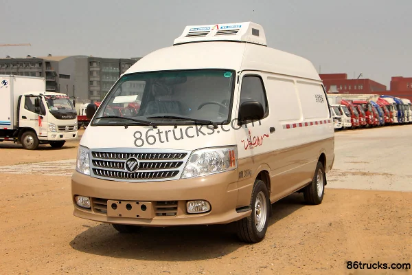 Foton View Express 129hp 4X2(6 wheels) Refrigerated Truck Exterior (3) | 86Trucks