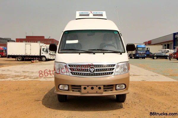 Foton View Express 129hp 4X2(6 wheels) Refrigerated Truck Exterior (2) | 86Trucks