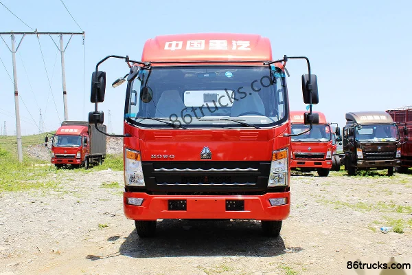 Sinotruk HOWO Tongsai 148 ch 4X2(6 roues) châssis camion léger 3,85 m cabine demi-avancée Extérieur (2) | 86Trucks