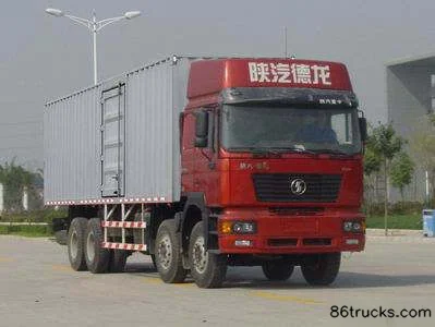 SHACMAN Delong F2000 Heavy Truck 375 hp 8X4(12 wheels) 9.5m Van Cargo Truck (Standard Version) Exterior (3) | 86Trucks