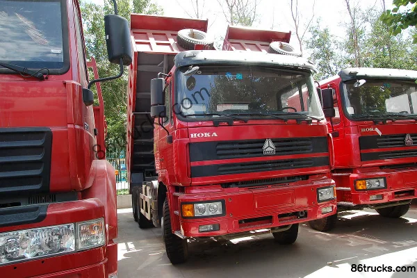 Sinotruk HOKA Heavy Truck 375 hp 6X4(10 wheels) 6.2m Dump Truck Exterior
