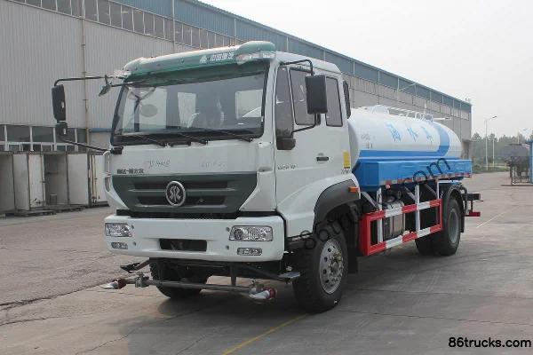 Sinotruk Steyr 180hp 4X2(6 wheels) Water Sprinkler Truck (Luye Brand) Exterior (3) | 86Trucks