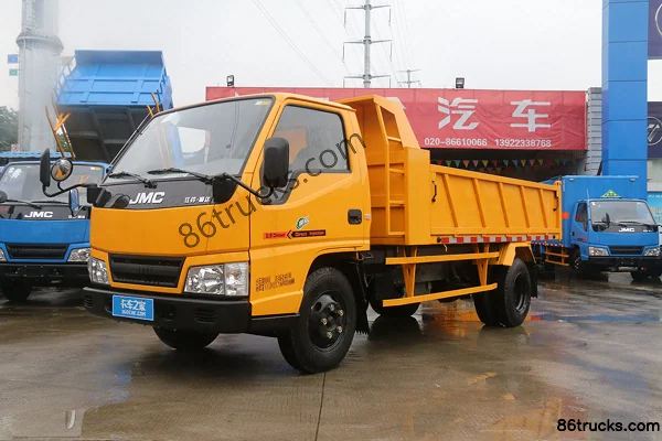 JMC New Shunda 109 hp 4X2(6 wheels) 3.9m Dump Truck Exterior (3) | 86Trucks