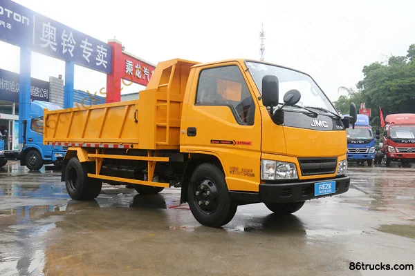 JMC New Shunda 109 hp 4X2(6 wheels) 3.9m Dump Truck Exterior