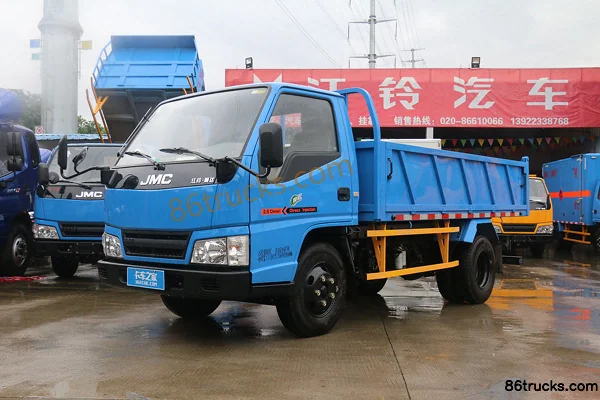 JMC New Shunda 109 hp 4X2(6 wheels) 3.6m Dump Truck Exterior (3) | 86Trucks