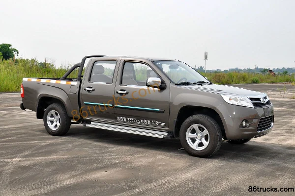 Huakai Pickup Standard Edition 2015 Model 2.8L Diesel Long Wheelbase Double Row Pickup Cab