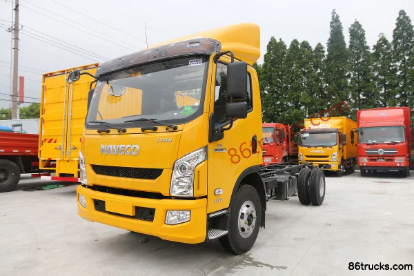 Yuejin Surpass C500-38 140ch 4X2(6 roues) 3800 Wheelbase Refrigerated Truck Chassis Extérieur (3) | 86Trucks