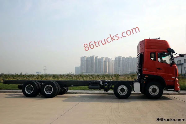Sinotruk W5B-H heavy truck 340 hp 8X4(12 wheels) 9.6m stake truck Exterior (3) | 86Trucks