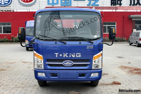 Tangjun Ouling T3 Series 117hp 4X2(6 wheels) 4.15m Single Row Flatbed Light Truck Exterior (2) | 86Trucks