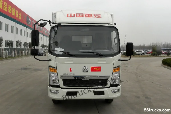 Sinotruk HOWO 115 hp 4X2(6 wheels) Refrigerated Truck (Lvye Brand) Exterior (2) | 86Trucks