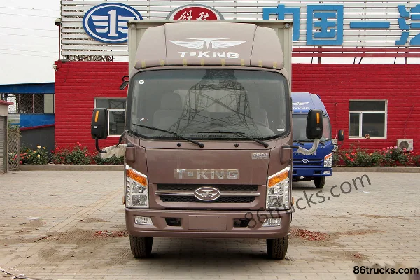 Tangjun Ouling T3 series 108 hp 4X2(6 wheels) 4.15m single-row van light truck Exterior (2) | 86Trucks