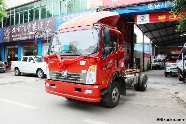 Sinotruk Wangpai 7 Series 115 hp 4X2(6 wheels) 3.8m Half Row Stake Light Truck Exterior (3) | 86Trucks