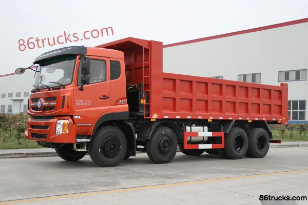 Sinotruk Wangpai W5B-M Heavy Truck 270hp 8X4(12 wheels) 6.8m Dump Truck Exterior (3) | 86Trucks